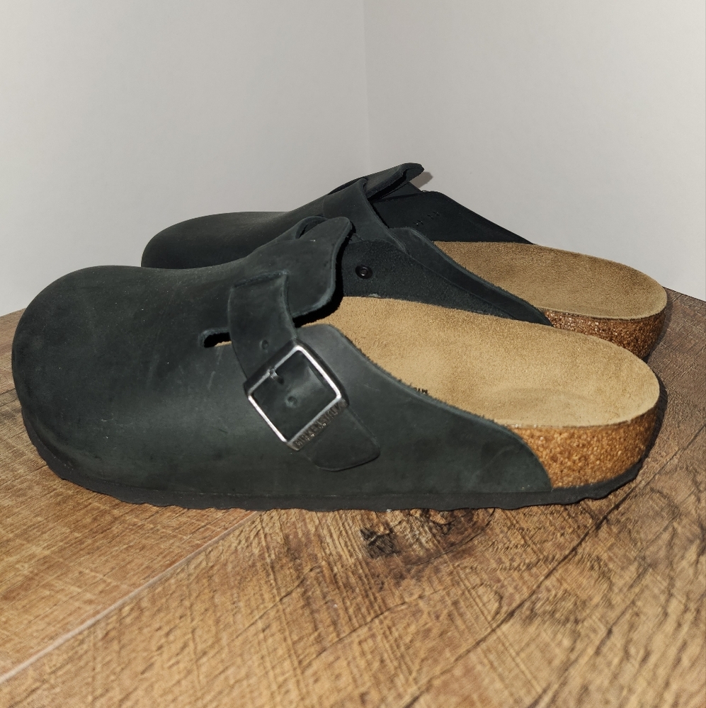 Men's BostonOiled Leather Birkenstocks